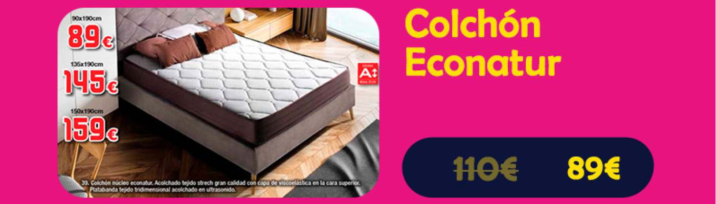 Colchón Econatur
