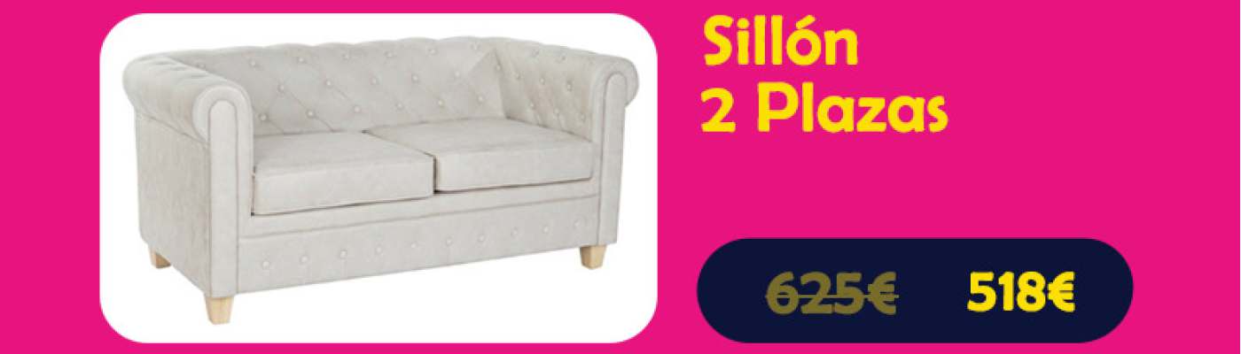 Sillón 2 Plazas